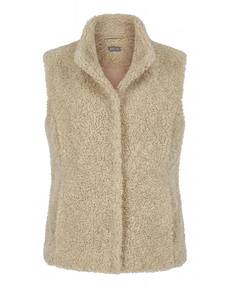 Basler Teddy-Weste  beige Beige