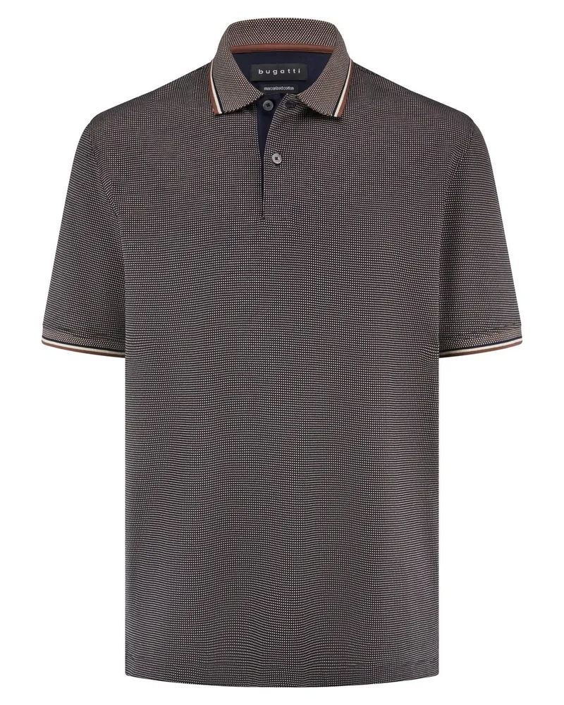 Bugatti Polo-Shirt  braun Braun