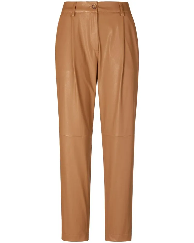 Atelier GARDEUR Bundfalten-Hose  braun Braun