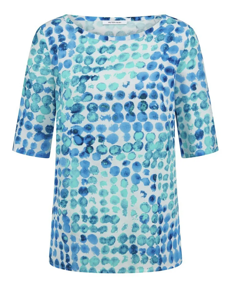 Peter Hahn Bluse  blau Blau