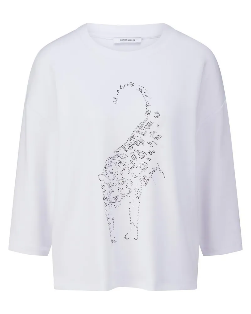 Peter Hahn Sweatshirt 3/4-Arm  weiss Weiss