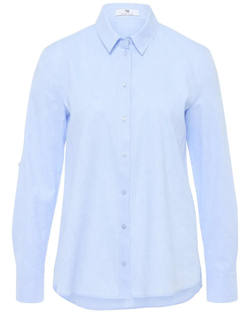 Peter Hahn Bluse  blau Blau