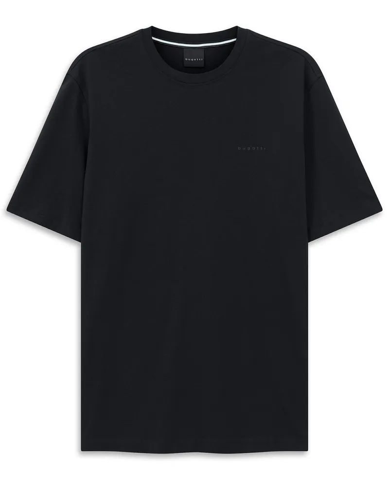 Bugatti Rundhals-Shirt  blau Blau