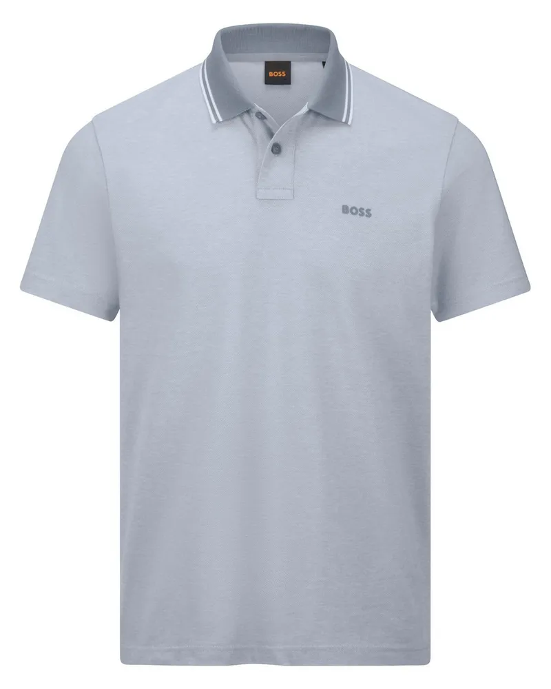 HUGO BOSS Polo-Shirt  blau Blau