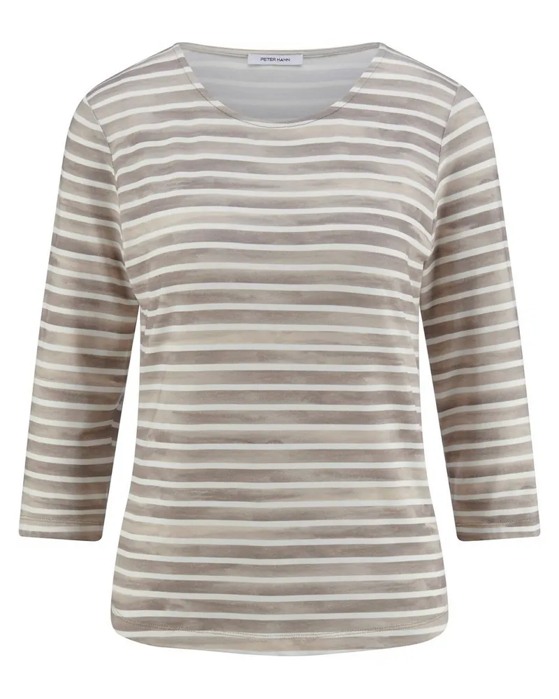 Peter Hahn Rundhals-Shirt  weiss Weiss