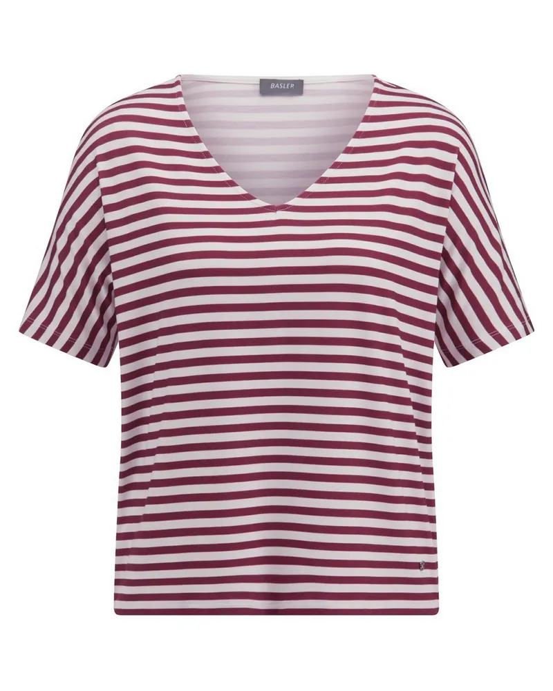 Basler V-Shirt  weiss Weiss