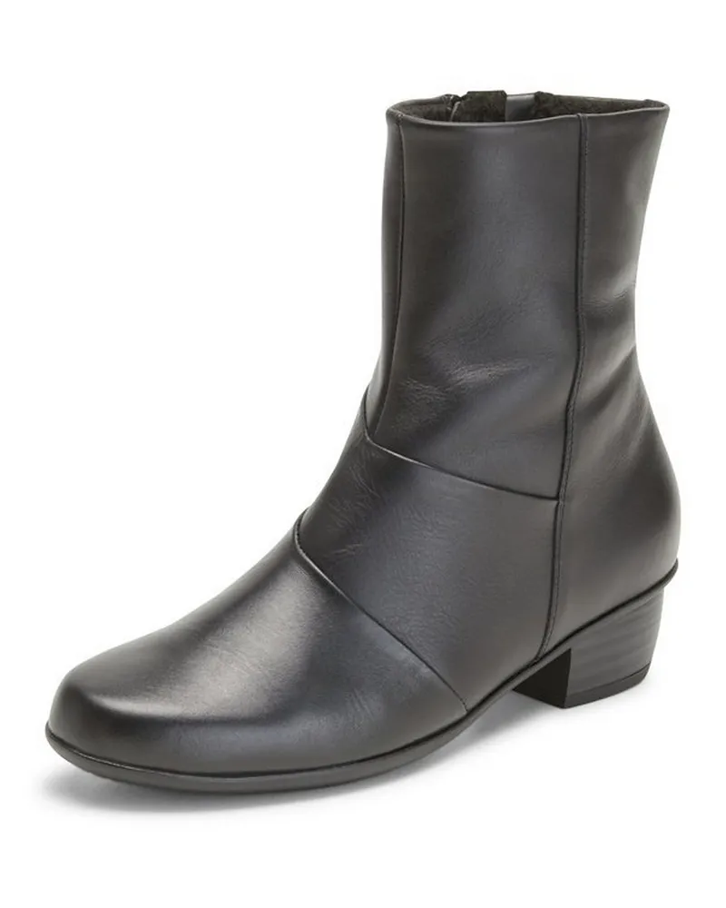 Waldläufer Stiefelette Haifi  schwarz Schwarz