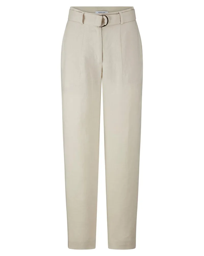 Peter Hahn Knöchellange Wide Fit-Hose  beige Beige