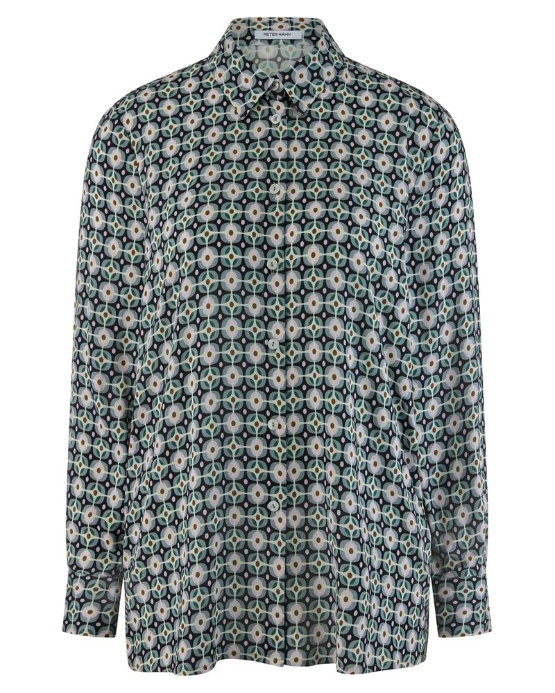Peter Hahn Bluse  mehrfarbig Mehrfarbig