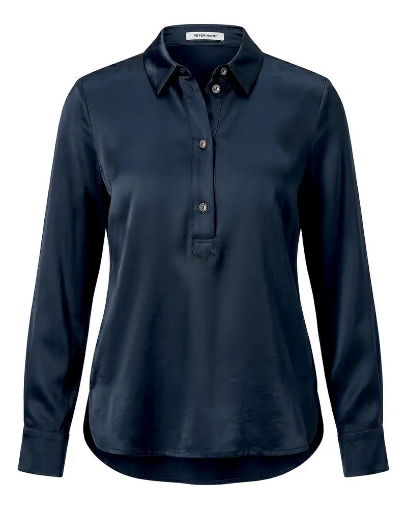 Peter Hahn Bluse  blau Blau