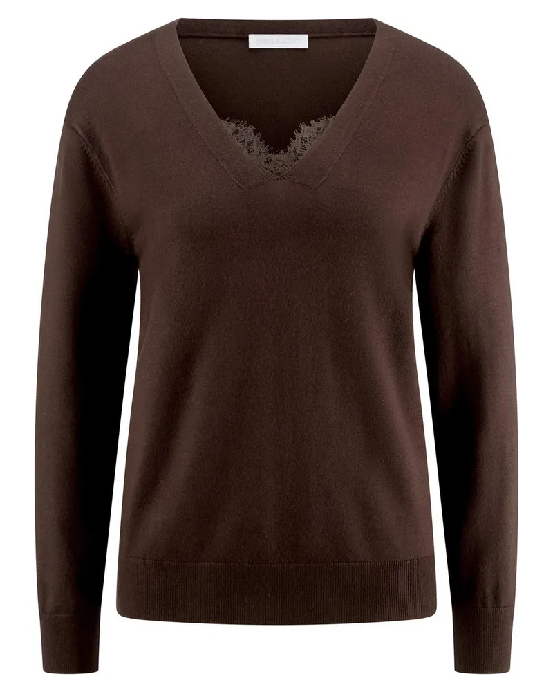 St. Emile V-Pullover  braun Braun