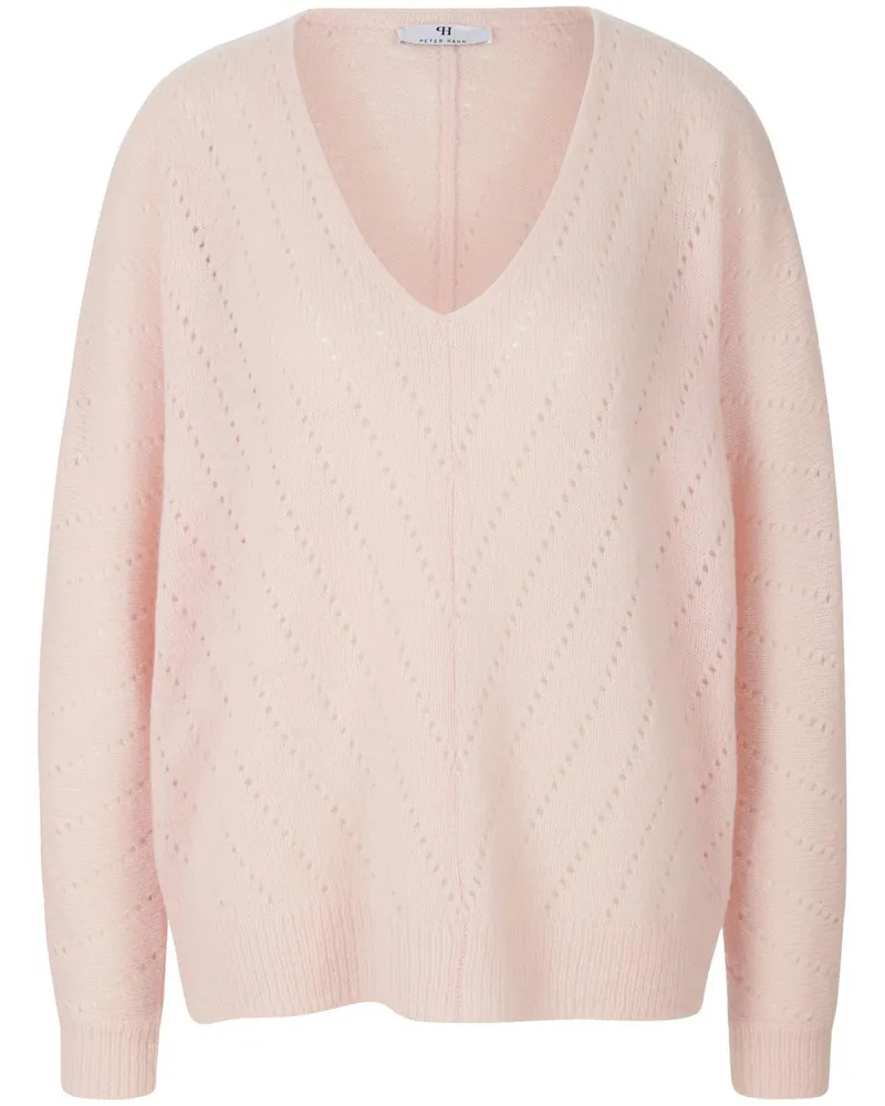 Peter Hahn V-Pullover  rosé Rosé