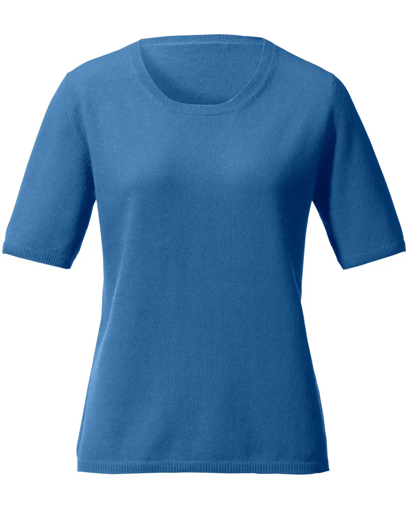 Peter Hahn Pullover Rieke aus 100% Premium-Kaschmir  Cashmere blau Blau