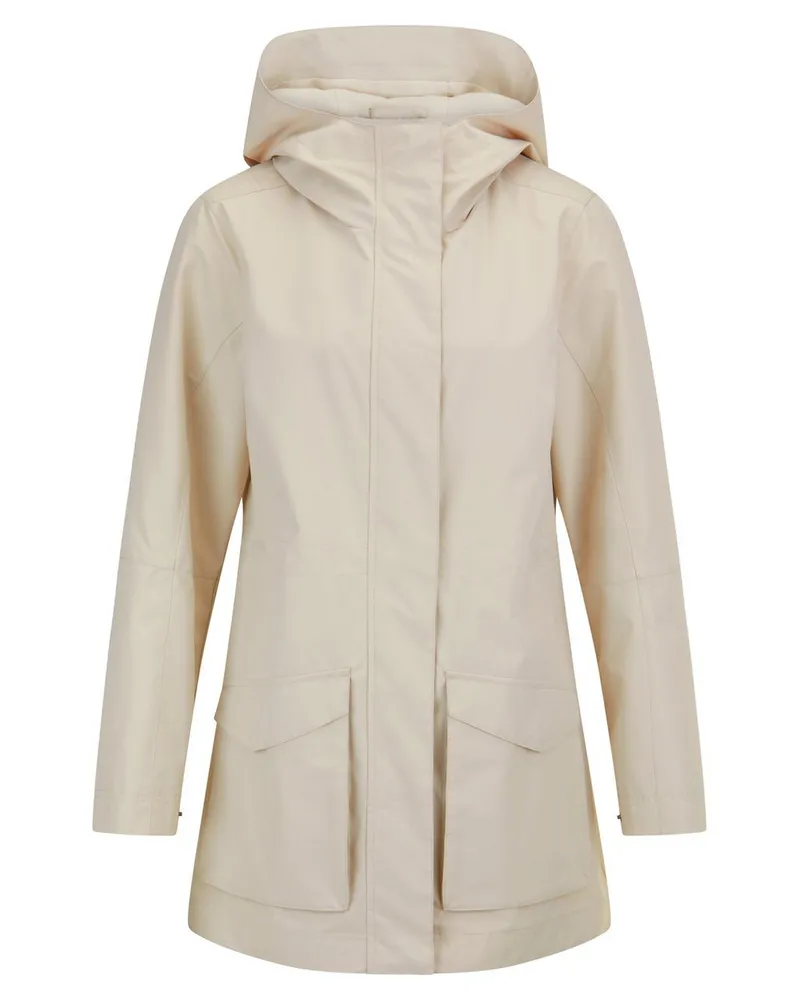 Peter Hahn Long-Jacke  beige Beige