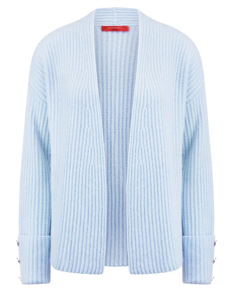 Laura Biagiotti Strickjacke  blau Blau