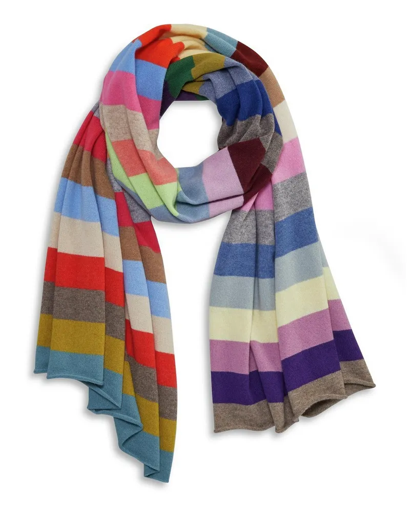 Peter Hahn Strickschal  Cashmere mehrfarbig Mehrfarbig