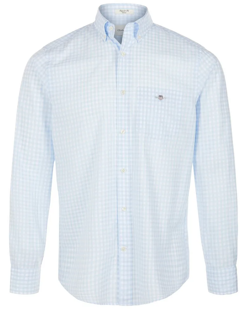 Gant Vichy-Karohemd  blau Blau