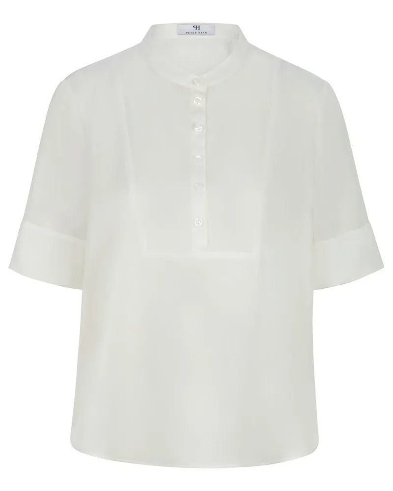 Peter Hahn Bluse zum Schlupfen  weiss Weiss