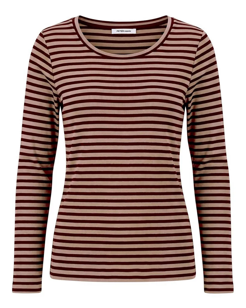 Peter Hahn Rundhals-Shirt  rot Rot