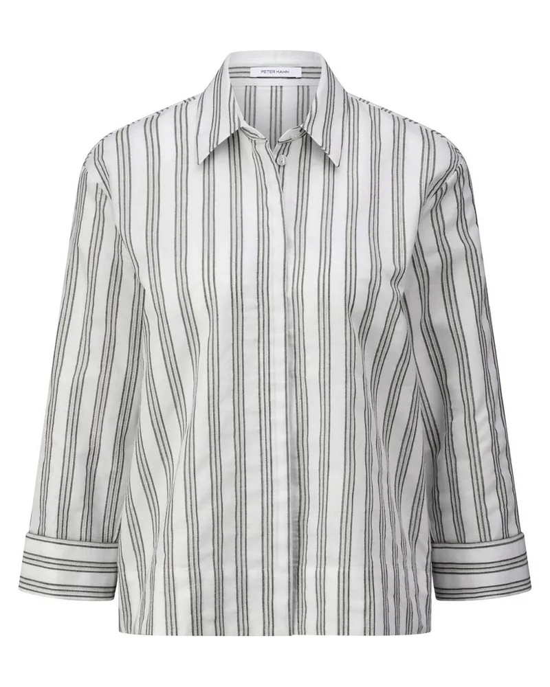 Peter Hahn Bluse 3/4-Arm  blau Blau