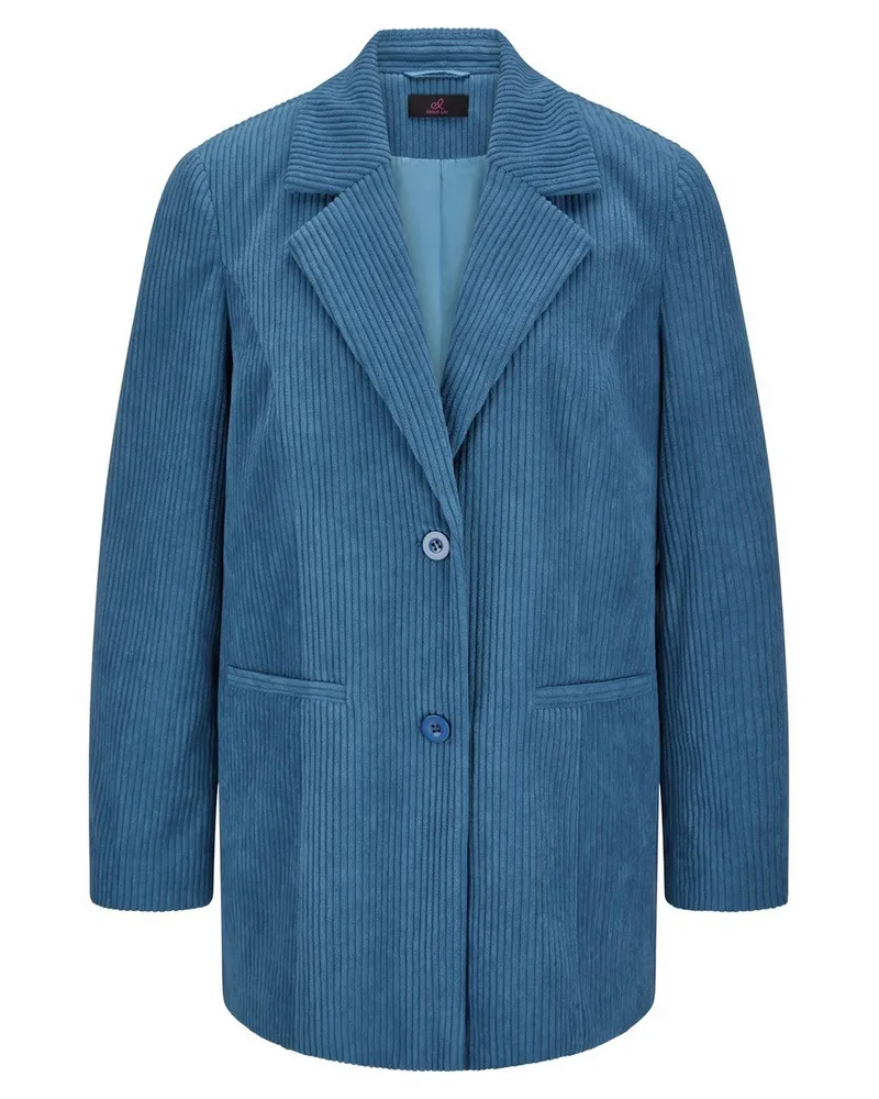 Emilia Lay Cord-Blazer  blau Blau