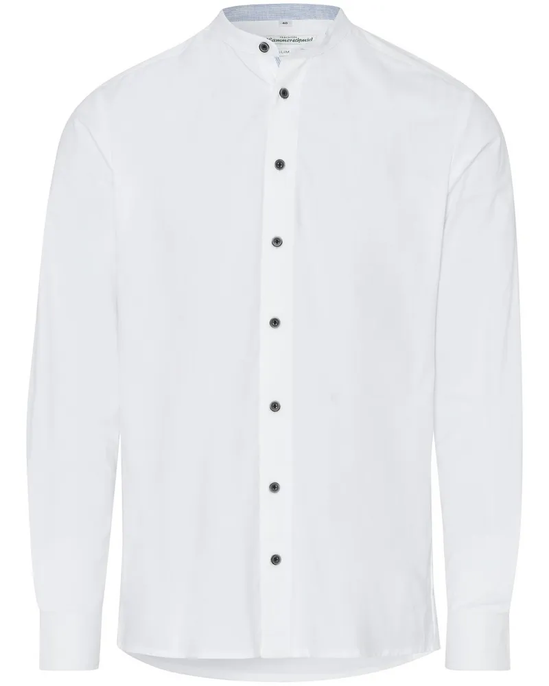 Hammerschmid Hemd  weiss Weiss