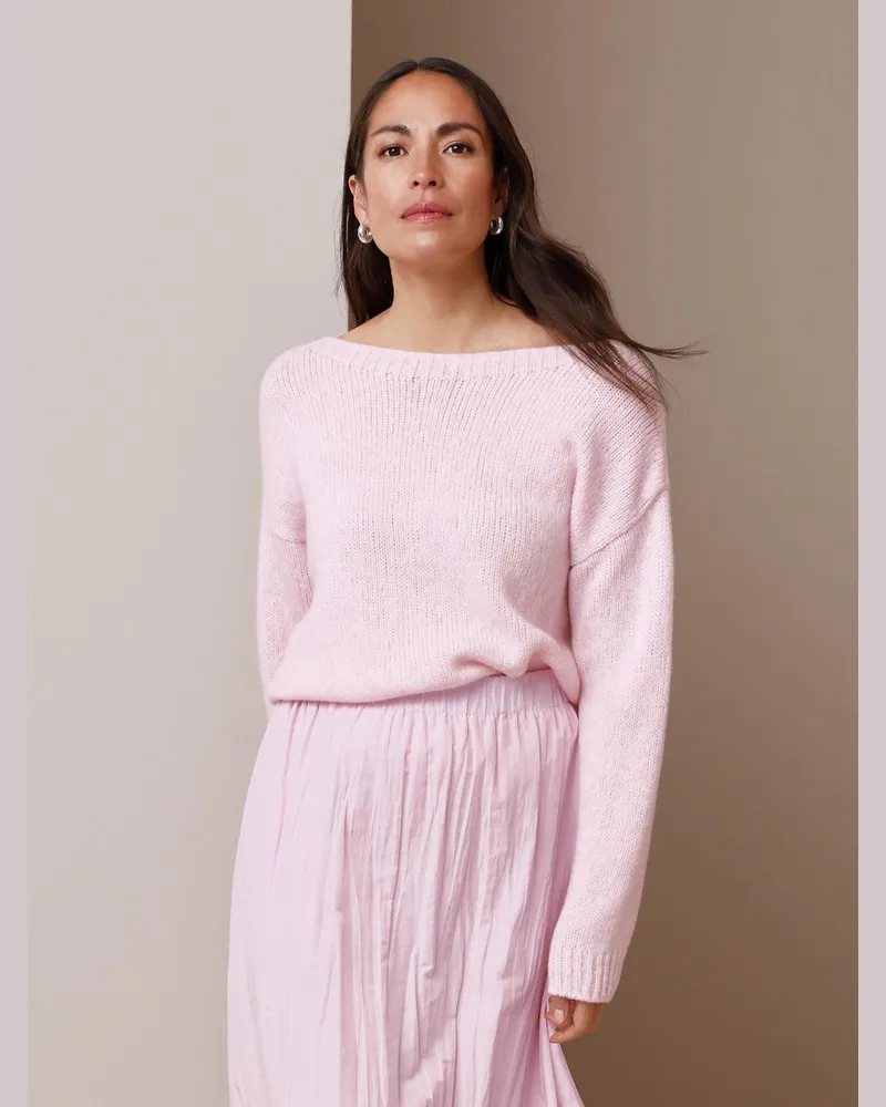 Riani Pullover U-Boot-Ausschnitt  rosé Rosé