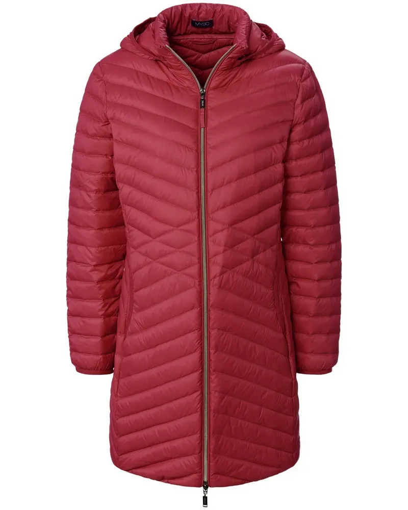 Peter Hahn Daunen-Long-Steppjacke  pink Pink