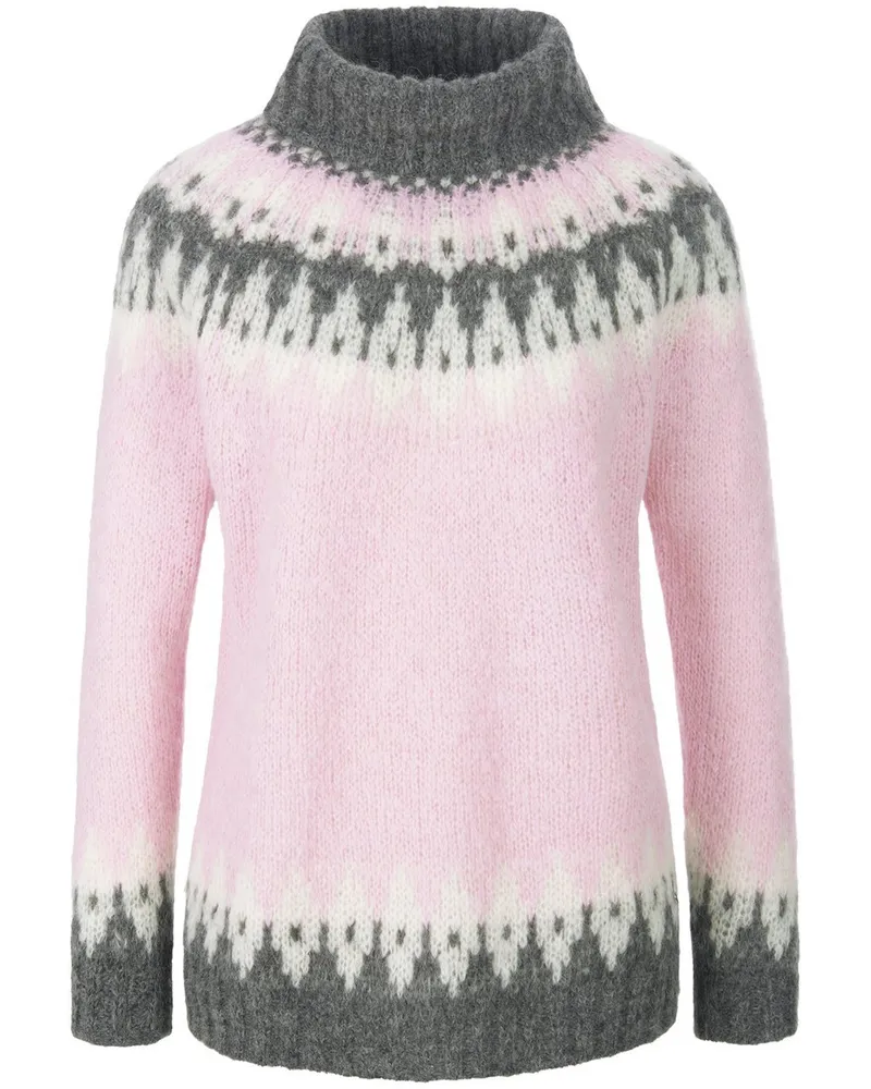 DAY.LIKE Rollkragen-Pullover  rosé Rosé