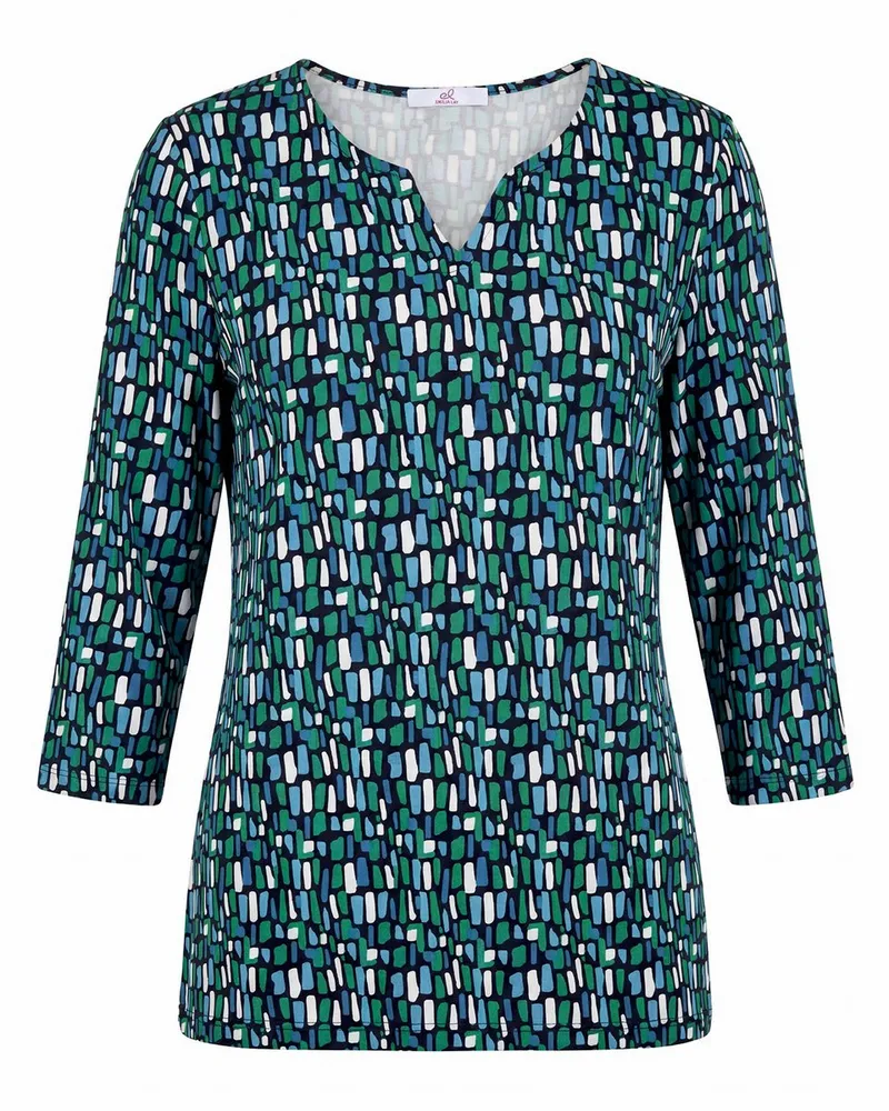 Emilia Lay Rundhals-Shirt  mehrfarbig Mehrfarbig