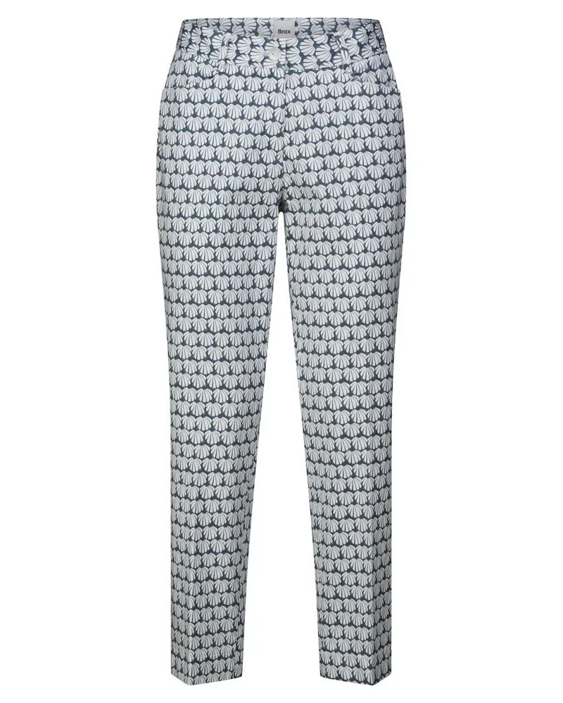 Brax Slim Fit-7/8-Hose  blau Blau
