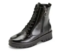 Schnür-Stiefelette Alea  schwarz