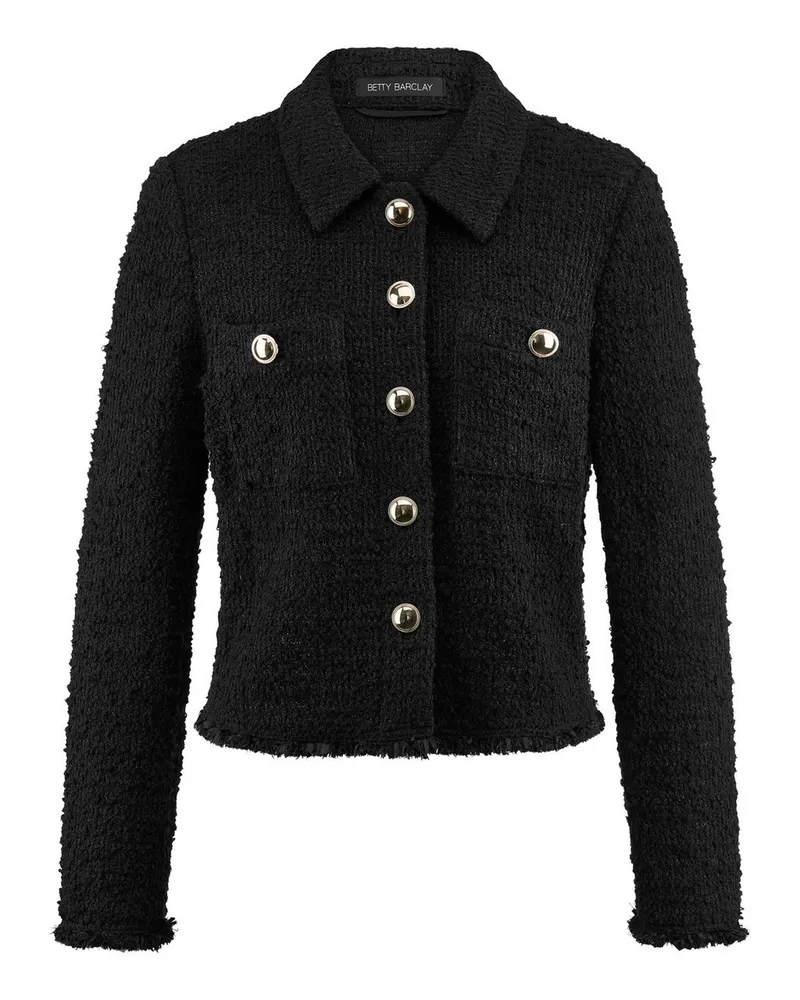 Betty Barclay Jacke  schwarz Schwarz