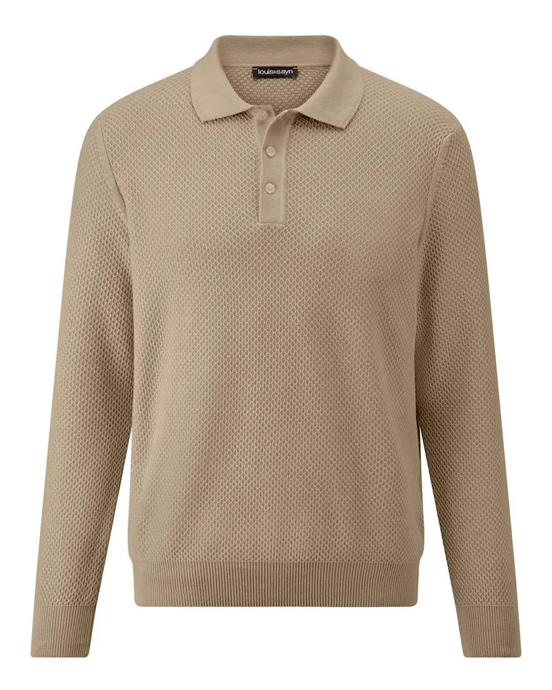 Louis Sayn Polo-Pullover  beige Beige