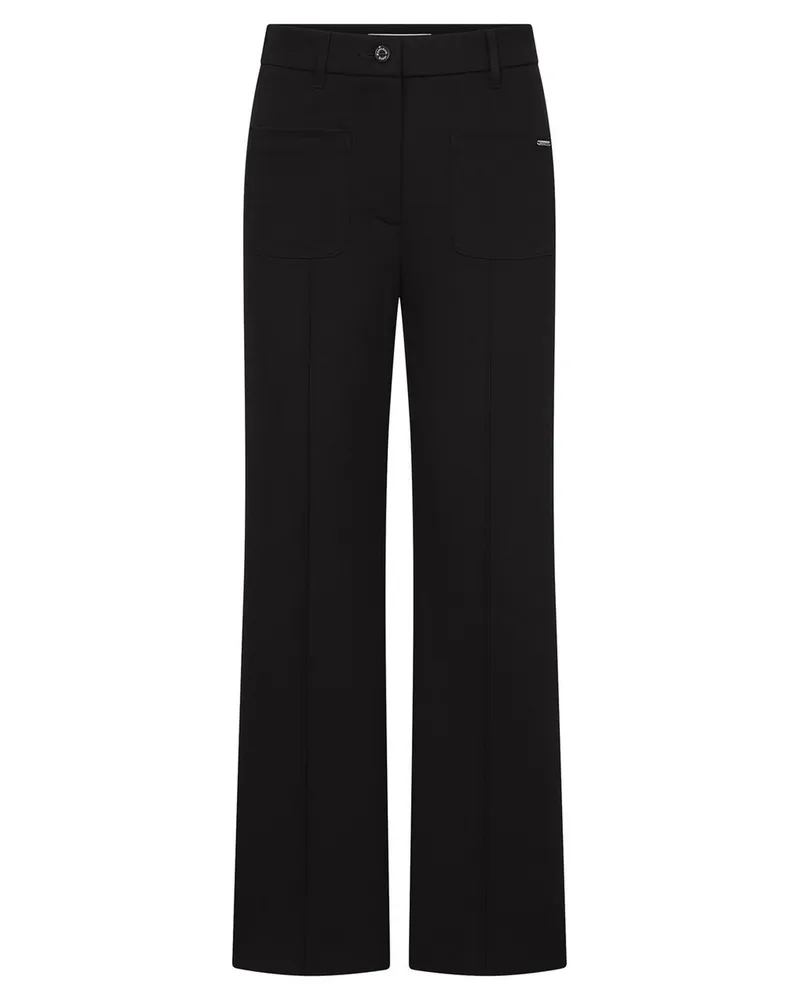 RAFFAELLO ROSSI  Wide Fit-7/8-Jersey-Hose  schwarz Schwarz