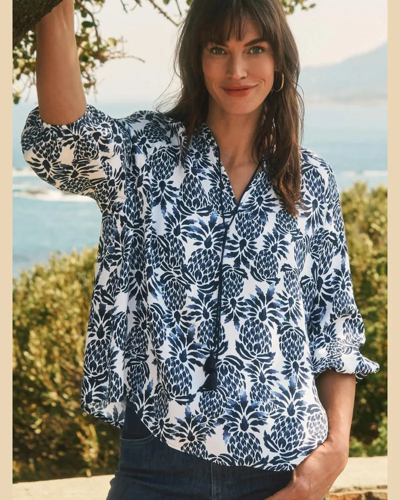 Rabe Bluse  weiss Weiss