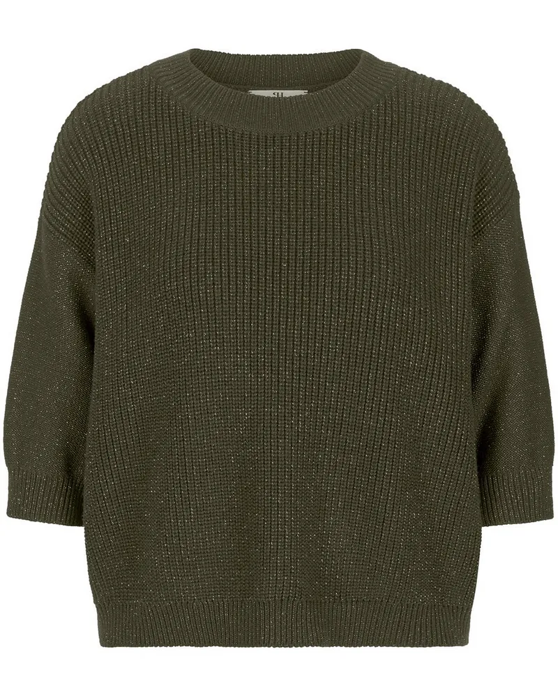 Peter Hahn Pullover 3/4-Arm  grün Grün