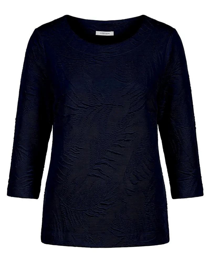 Peter Hahn Sweatshirt 3/4-Arm  blau Blau