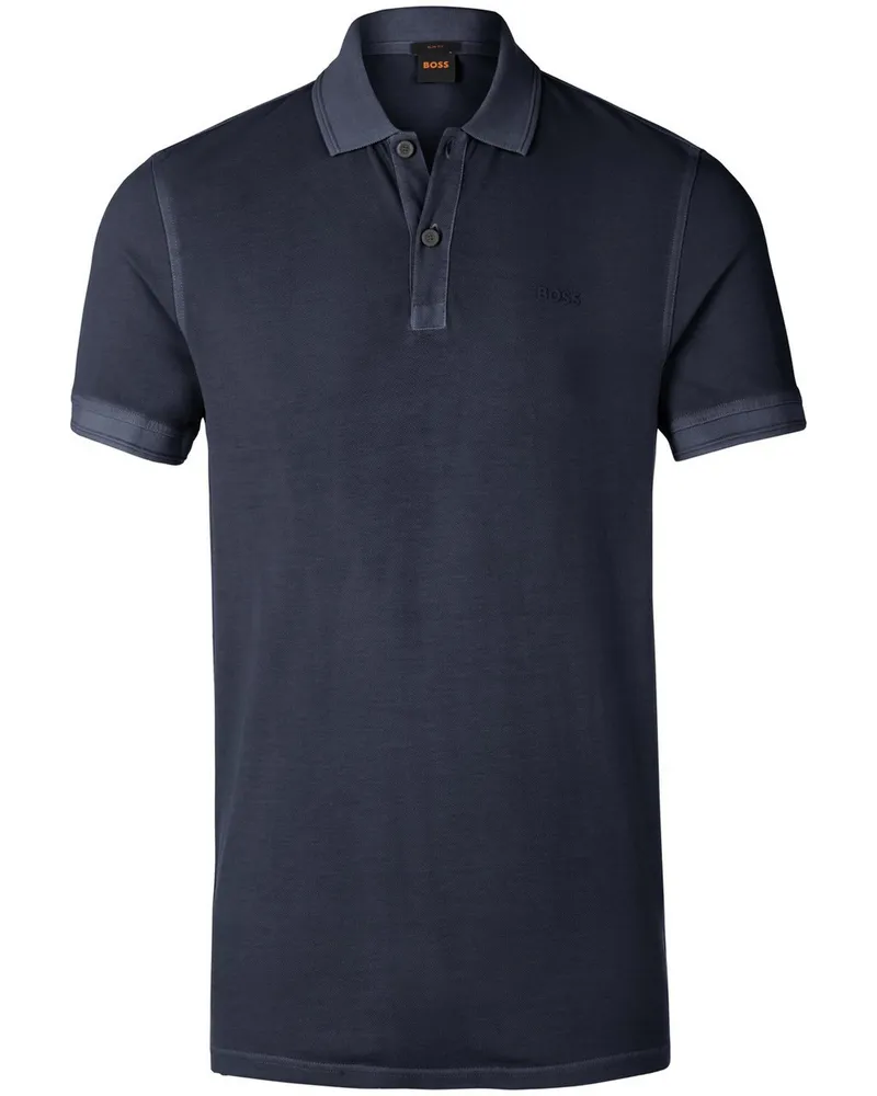 HUGO BOSS Polo-Shirt  blau Blau