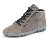 Schnür-Stiefelette Teresa  grau