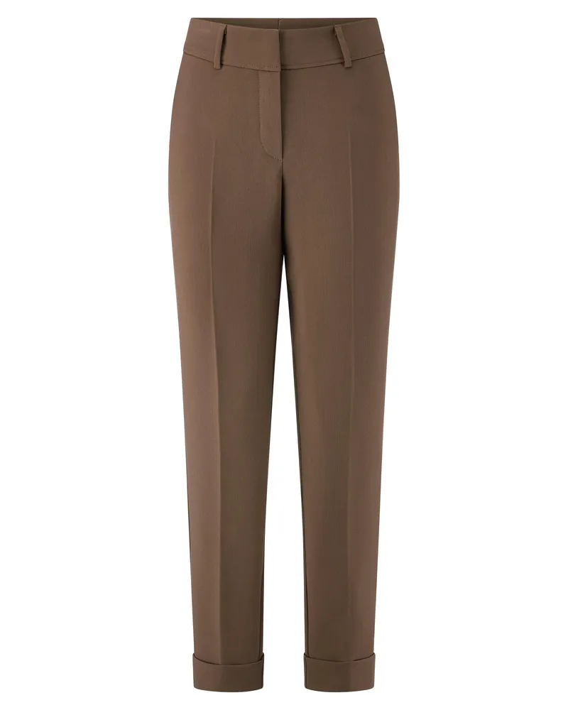 FADENMEISTER BERLIN Knöchellange Hose  beige Beige