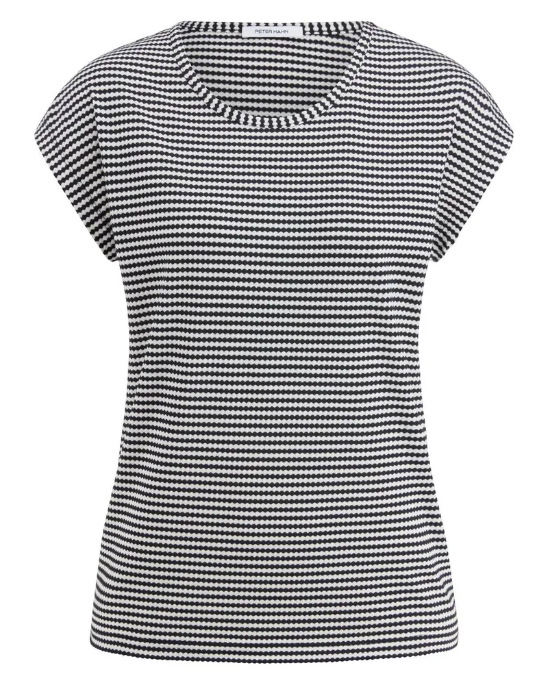 Peter Hahn Rundhals-Shirt  blau Blau