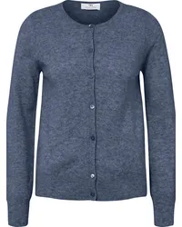 Peter Hahn Strickjacke aus 100% Premium-Kaschmir  Cashmere blau Blau