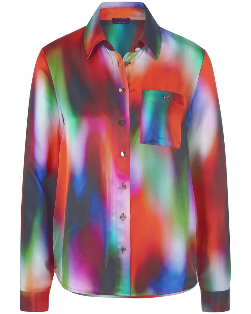 Talbot Runhof Bluse  mehrfarbig Mehrfarbig