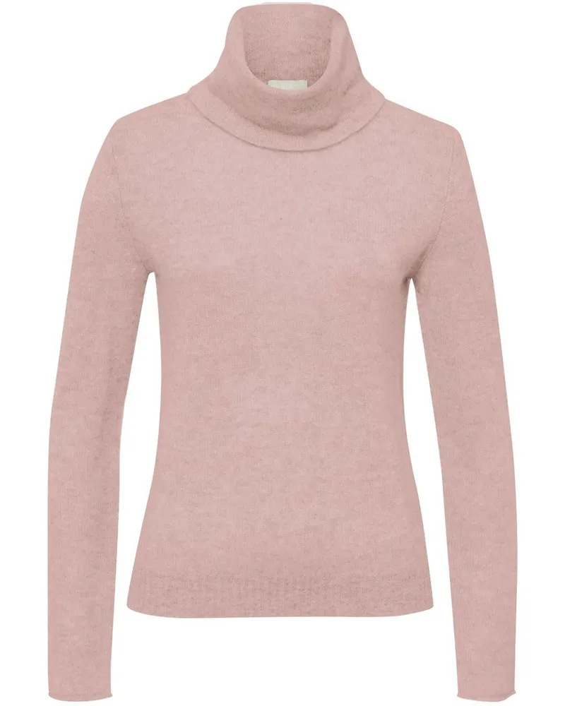 Include Pullover lockerem Rollkragen  rosé Rosé