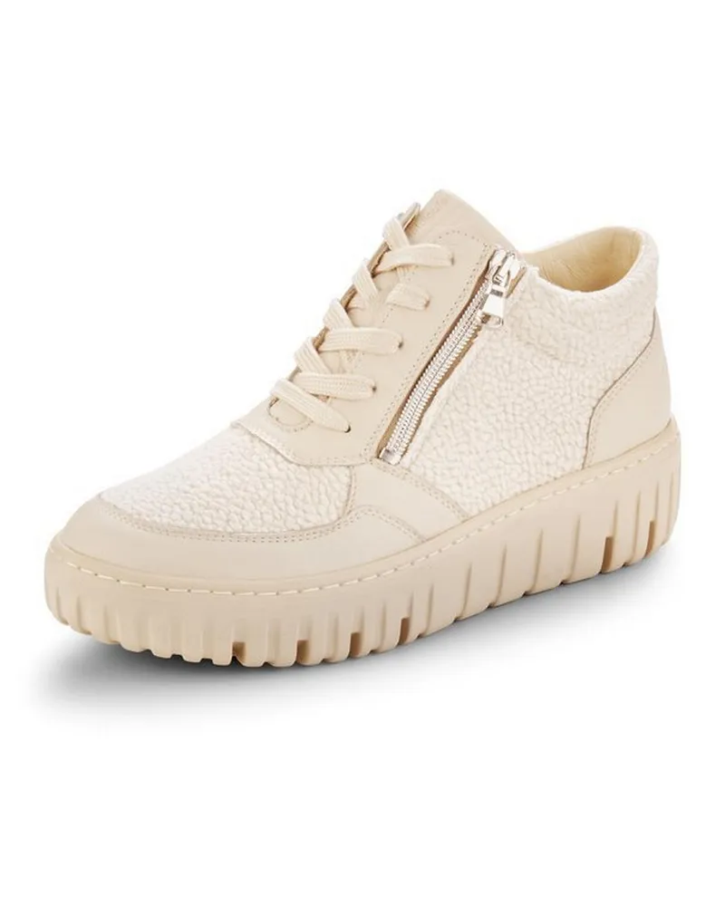 Waldläufer Knöchelhoher Plateau-Sneaker Livia  weiss Weiss
