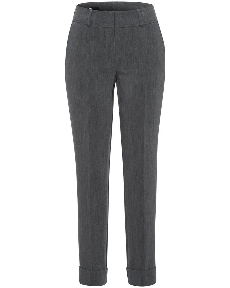 FADENMEISTER BERLIN Knöchellange Hose  grau Grau