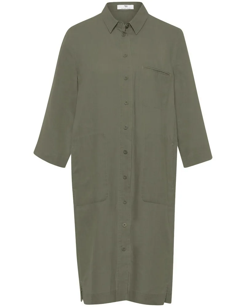 Peter Hahn Kleid 3/4-Arm  grün Grün