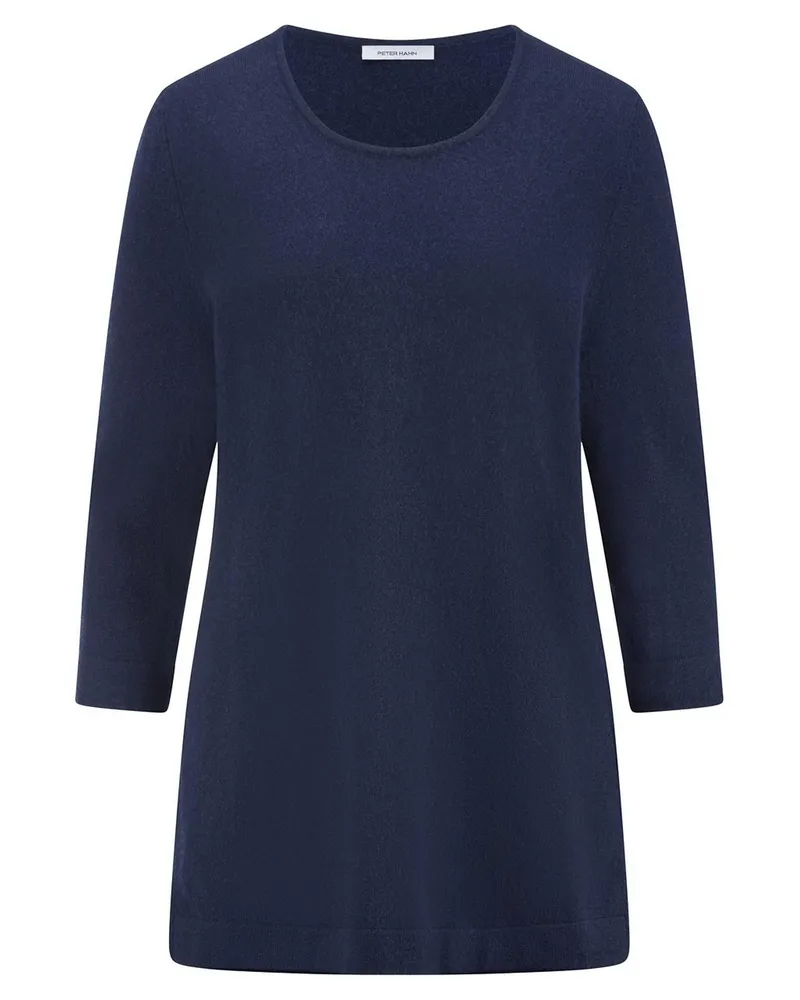 Peter Hahn Long-Pullover  blau Blau