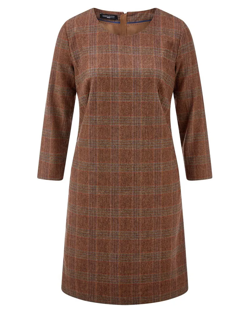 FADENMEISTER BERLIN Kleid 3/4-Arm  braun Braun